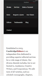 Mobile Screenshot of cambridgeeditors.com